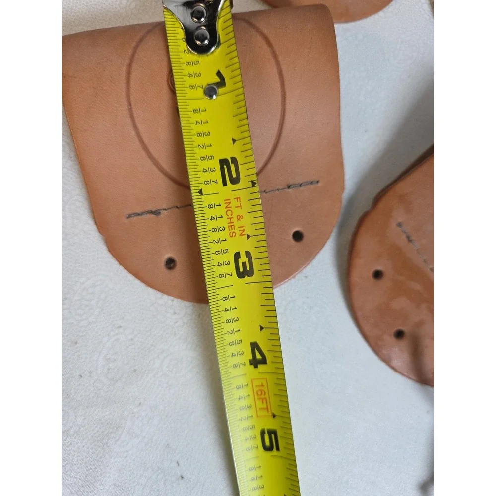 4 Vintage Immediate Recognition Kit‎ Boy Scouts America Leather Belt Loop Badge